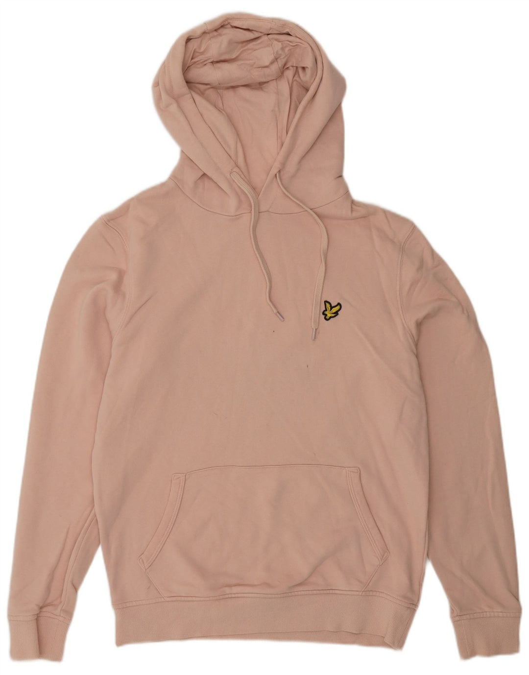 Lyle & Scott moletom com capuz masculino médio algodão rosa