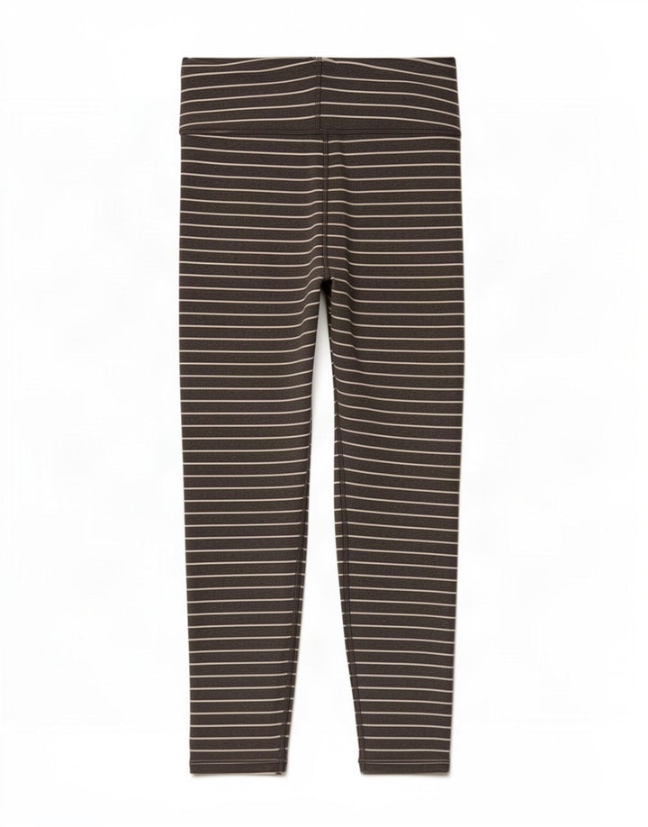 Leggings femininas Gap UK 10 listras cinza pequenas