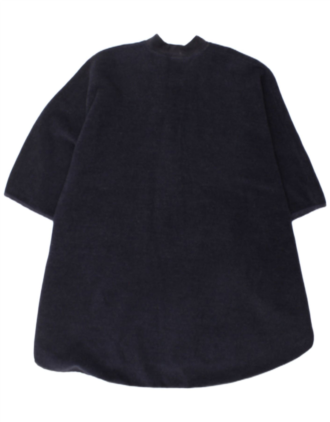 Casaco poncho feminino Fort & Madox UK 40 grande azul marinho
