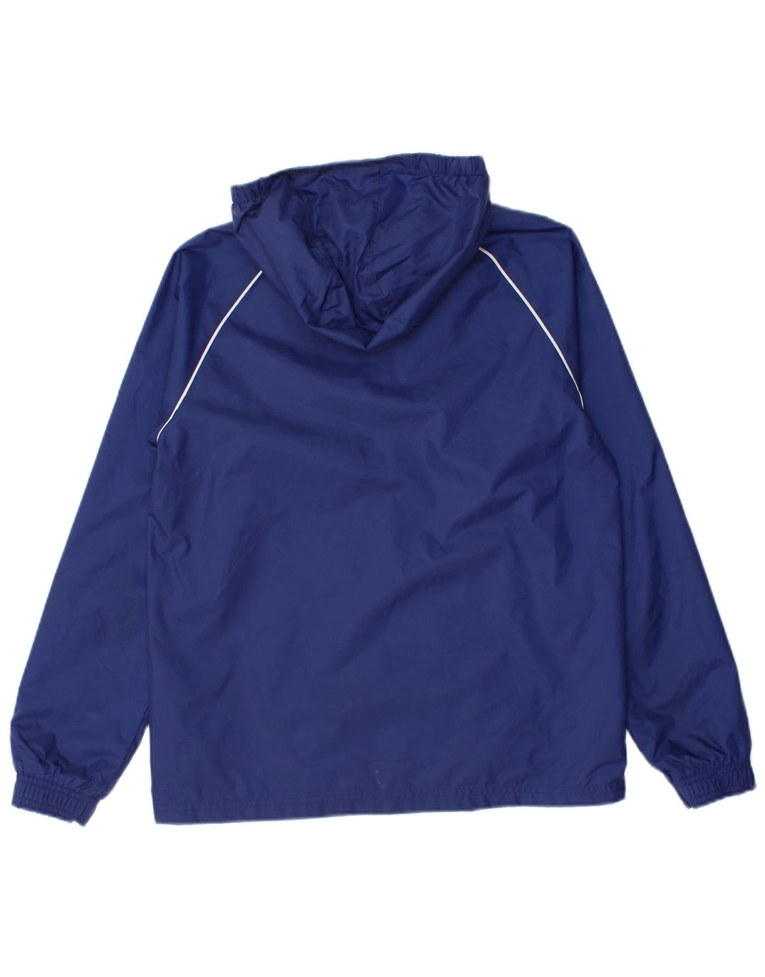 Jaqueta de chuva com capuz Adidas meninos 11-12 anos azul marinho nylon