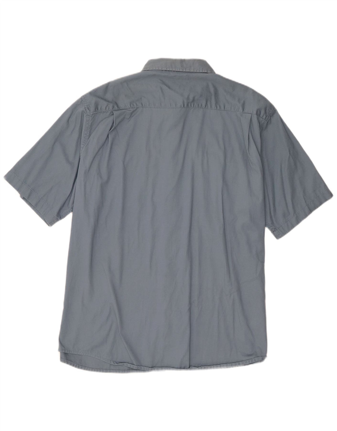 Camisa Wrangler masculina de manga curta XL azul algodão