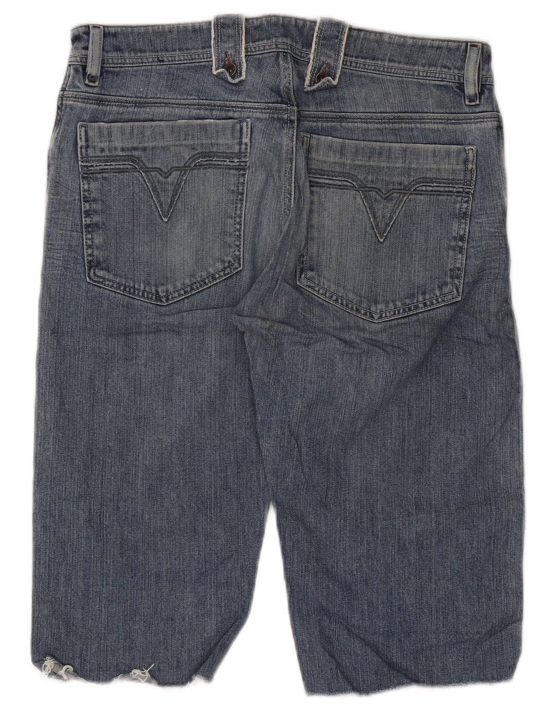 Shorts jeans masculino diesel W31 algodão azul médio