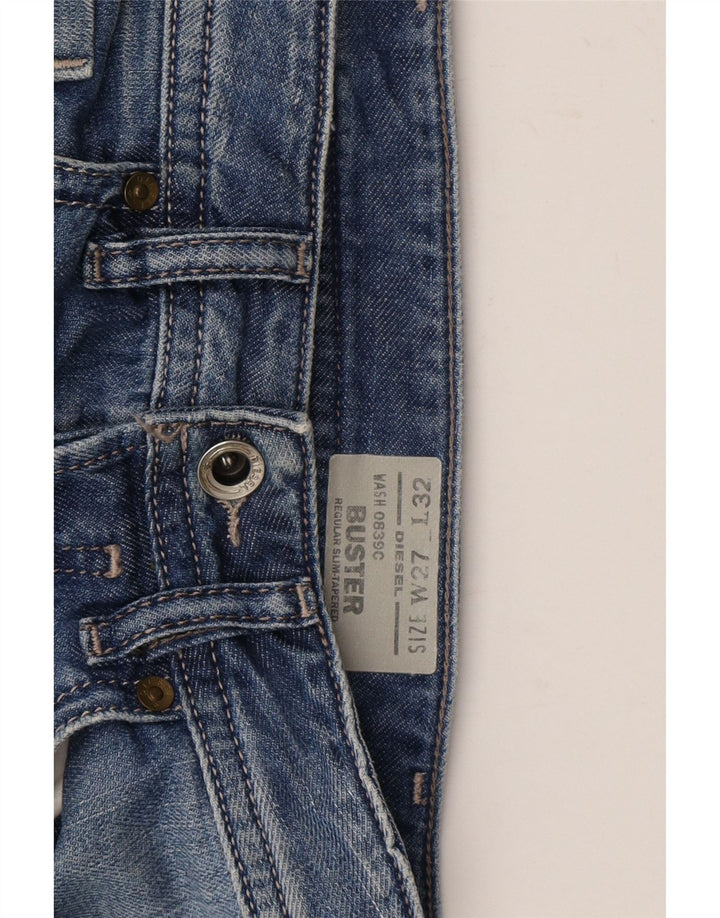 DIESEL Womens Buster Regular Slim Tapered Jeans W27 L32 Blue Cotton Vintage Diesel and Second-Hand Diesel from Messina Hembry 