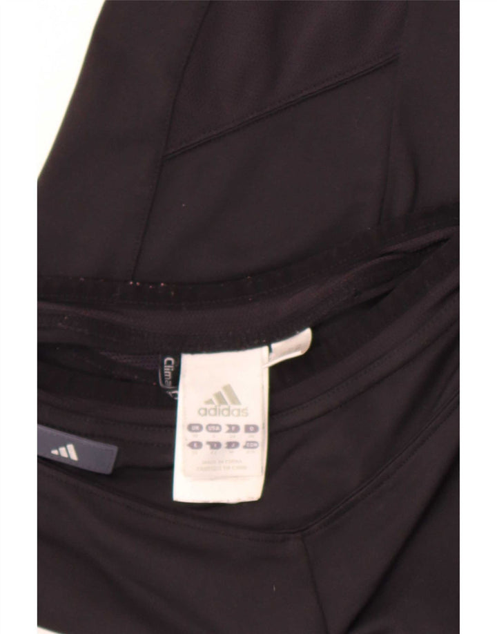 Adidas Womens Climacool Capri Leggings UK 10 Small Black Polyamide