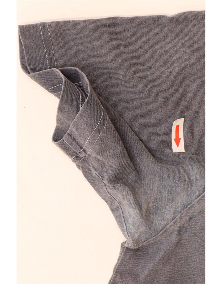 Camiseta masculina Timberland cinza médio algodão