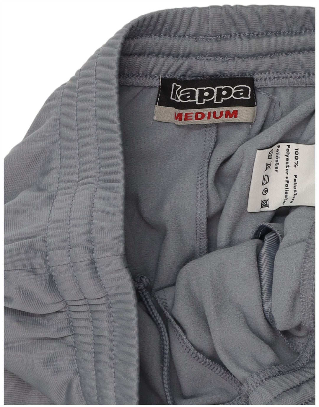Calça de treino masculina KAPPA poliéster cinza médio