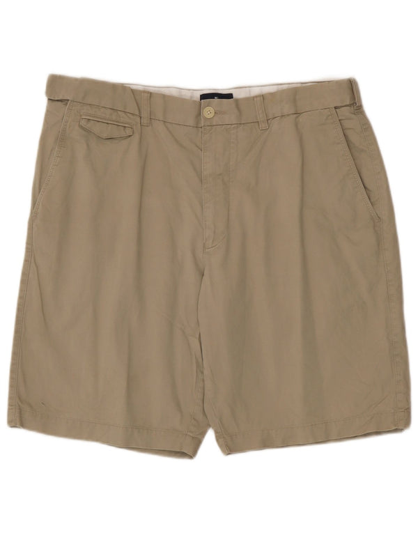 Shorts chino masculino Marks & Spencer W38 XL algodão bege