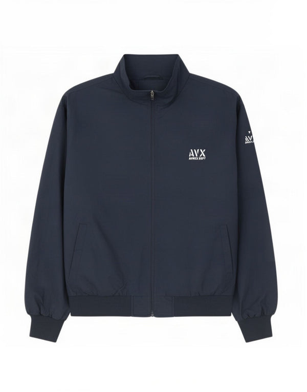Jaqueta bomber masculina Avirex UK 44 2XL poliéster azul marinho