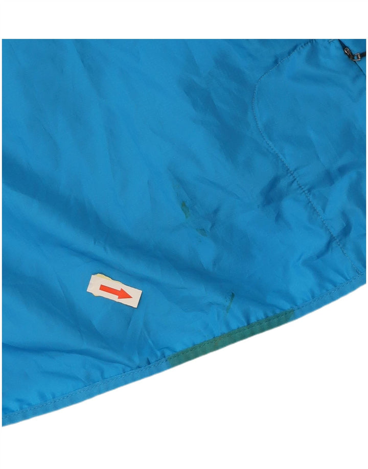 ADIDAS Womens Response Tracksuit Top Jacket UK 16/18 Grande Azul Poliéster