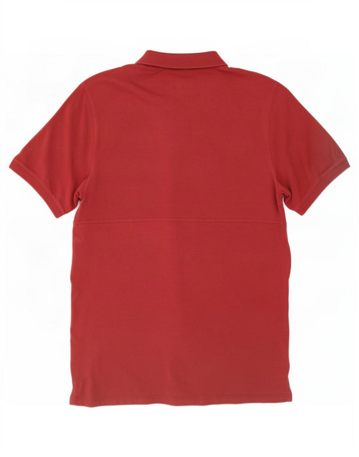 Camisa polo masculina Lyle & Scott grande algodão marrom
