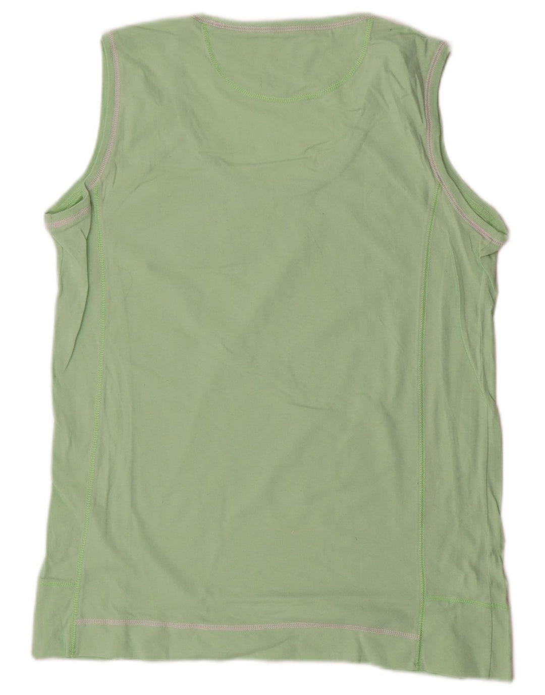 CHAMPION Womens Easy Fit Vest Top UK 14 Grande Verde