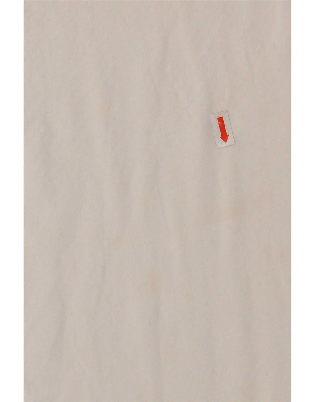Diesel Mens Graphic T-Shirt Top XL Algodão Branco