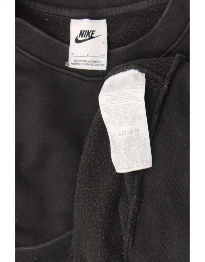 Nike moletom masculino jumper pequeno algodão preto
