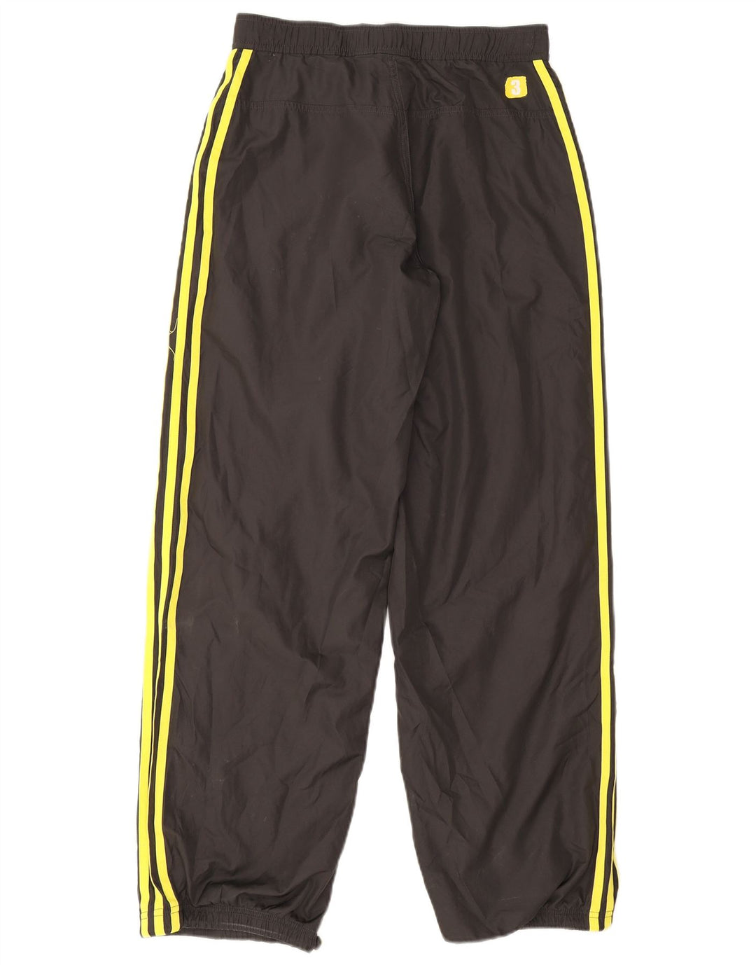 Calça de treino feminina Adidas Joggers UK 4 XS cinza poliéster