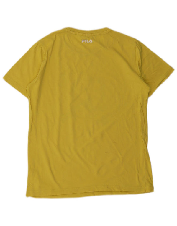 Top Fila Boys Graphic T-Shirt 13-14 Anos Amarelo