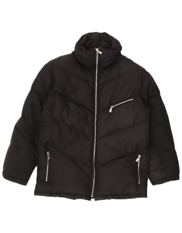 Jaqueta Calvin Klein Jeans Masculina Solta Fit Acolchoada Reino Unido 38 Médio Preto Nylon