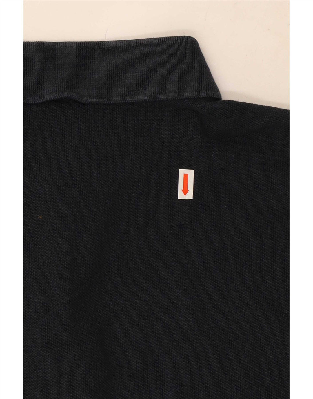 Camisa polo masculina Gant grande algodão preto
