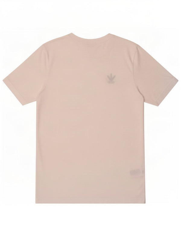Adidas Mens T-Shirt Top Pequeno Algodão Branco