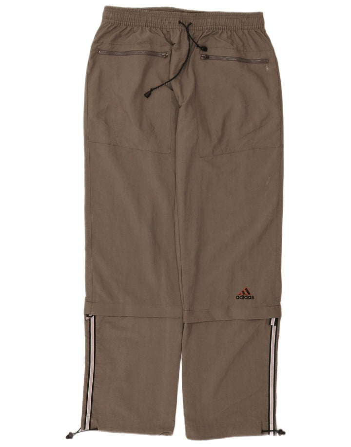 Calça de treino masculina ADIDAS cinza médio poliamida