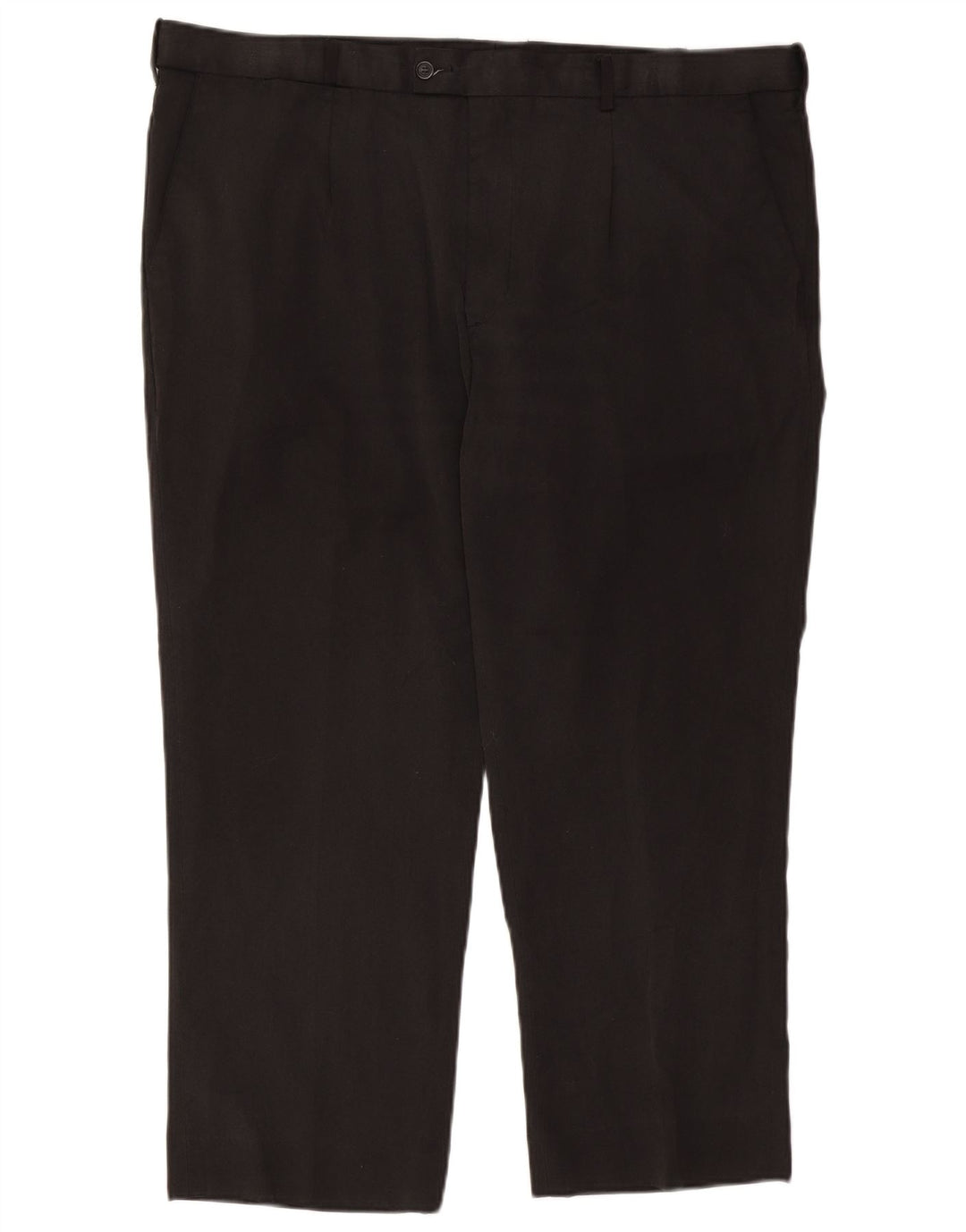 Farah Mens Pegged Suit Calça W41 L26 Poliéster Preto