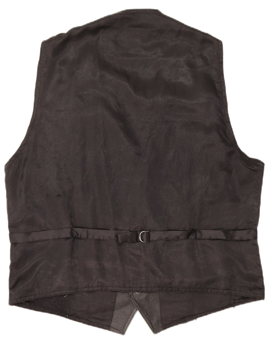 Colete de couro masculino VINTAGE XL couro preto