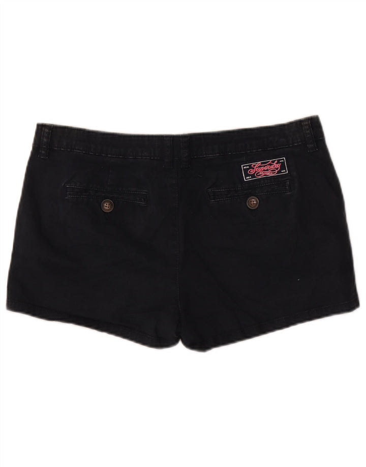 Shorts Chino Feminino Superdry Médio W32 Algodão Preto