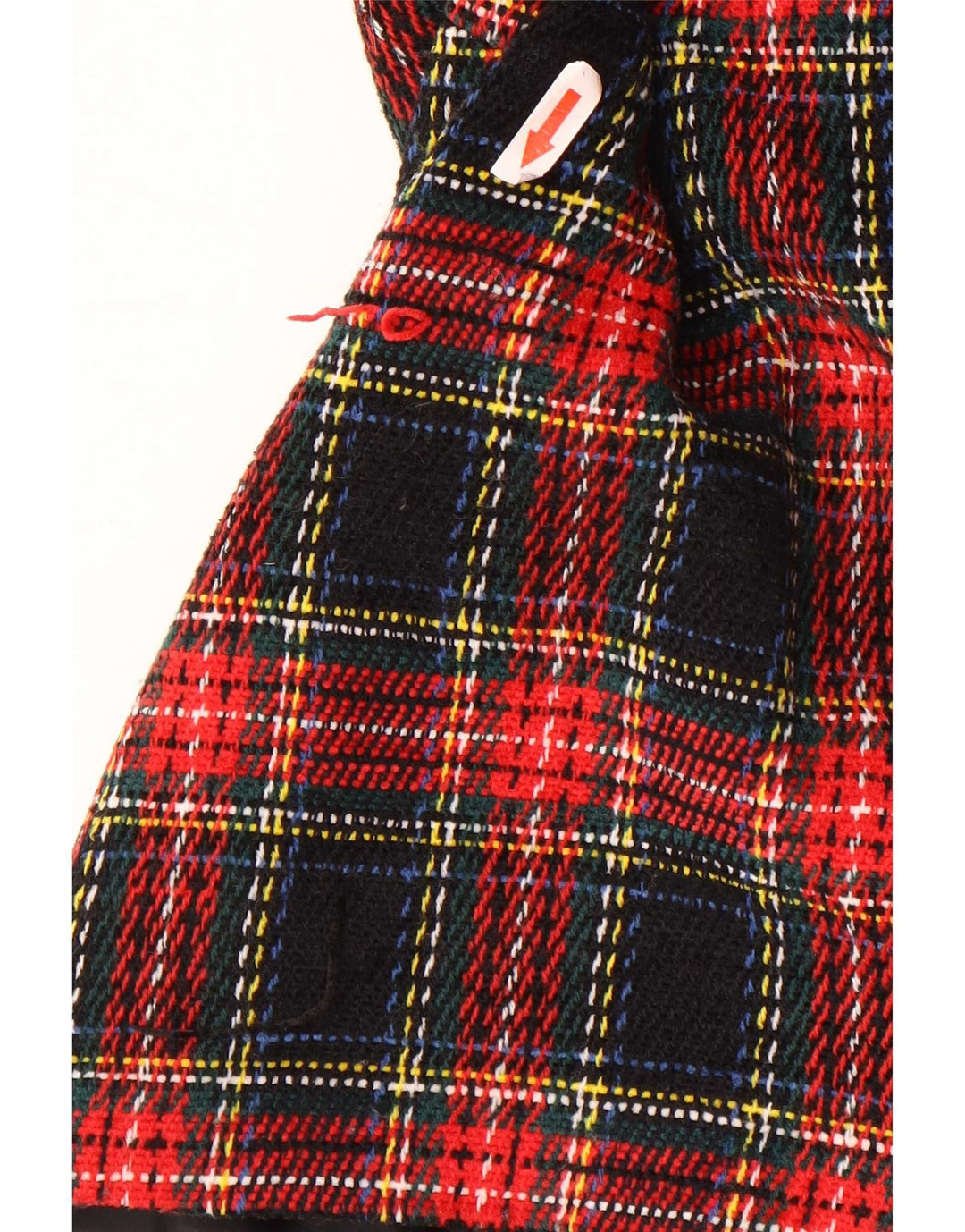 Jaqueta blazer feminina de 4 botões Sag Harbor Reino Unido 12 xadrez médio multicolorido