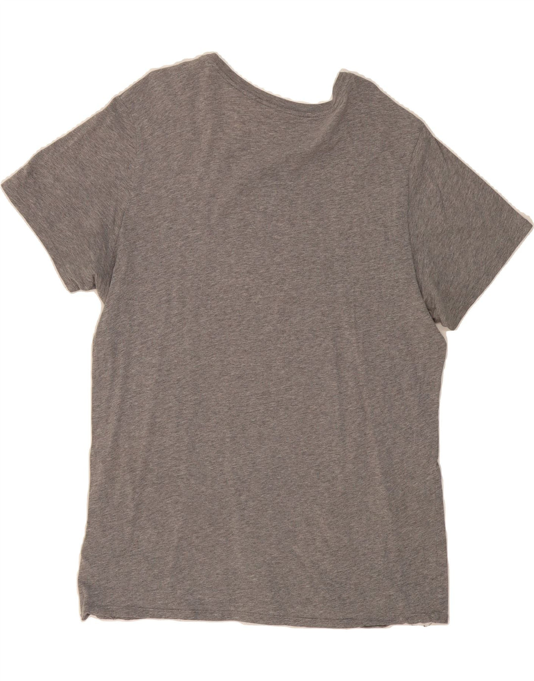 NIKE Mens Athletic Cut Graphic T-Shirt Top Large Grey Cotton Vintage Nike and Second-Hand Nike from Messina Hembry 