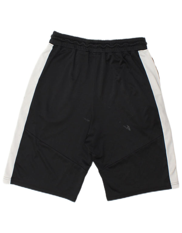 Shorts esportivos Puma meninos 13-14 anos XL preto colorblock
