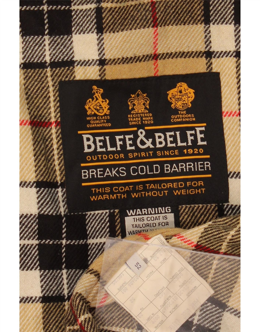 BELFE & BELFE Mens Leather Jacket IT 52 XL Brown Leather Vintage Belfe & Belfe and Second-Hand Belfe & Belfe from Messina Hembry 