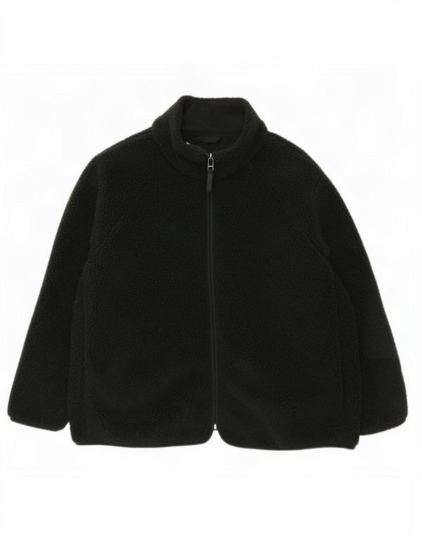 Jaqueta de lã feminina Marks & Spencer UK 20 2XL poliéster verde