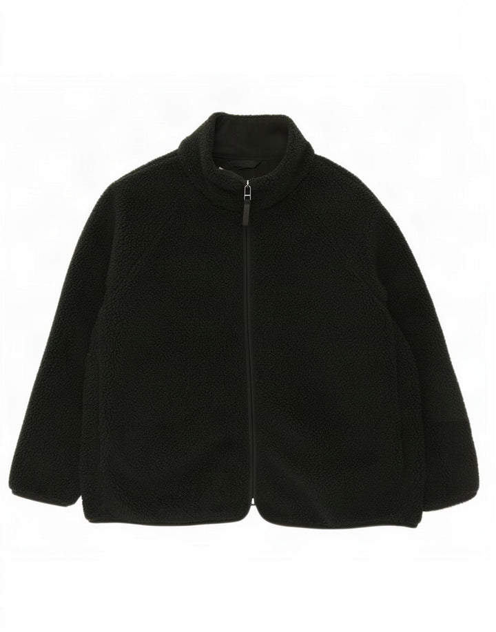 Jaqueta de lã feminina Marks & Spencer UK 20 2XL poliéster verde