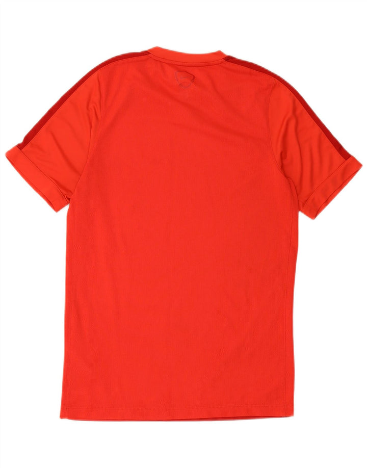 Camiseta masculina NIKE Dri Fit Graphic Top Médio Poliéster Vermelho