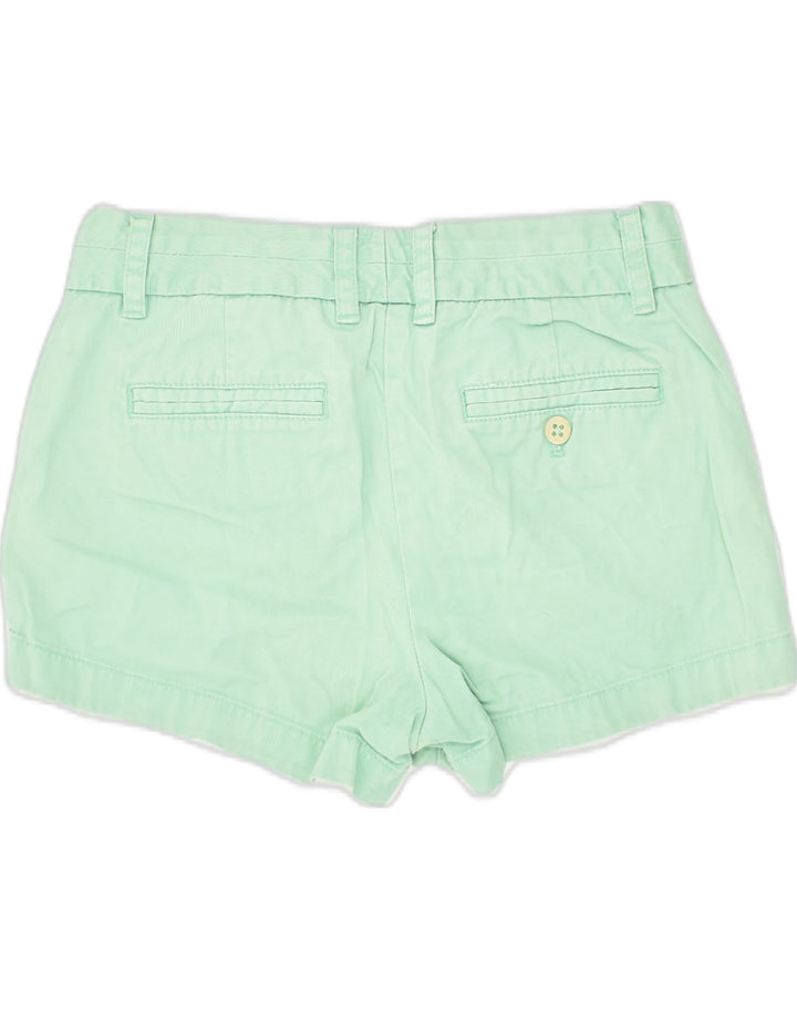 J. CREW Womens Chino Hot Pants W30 Medium Green Cotton | Vintage J. Crew | Thrift | Second-Hand J. Crew | Used Clothing | Messina Hembry 