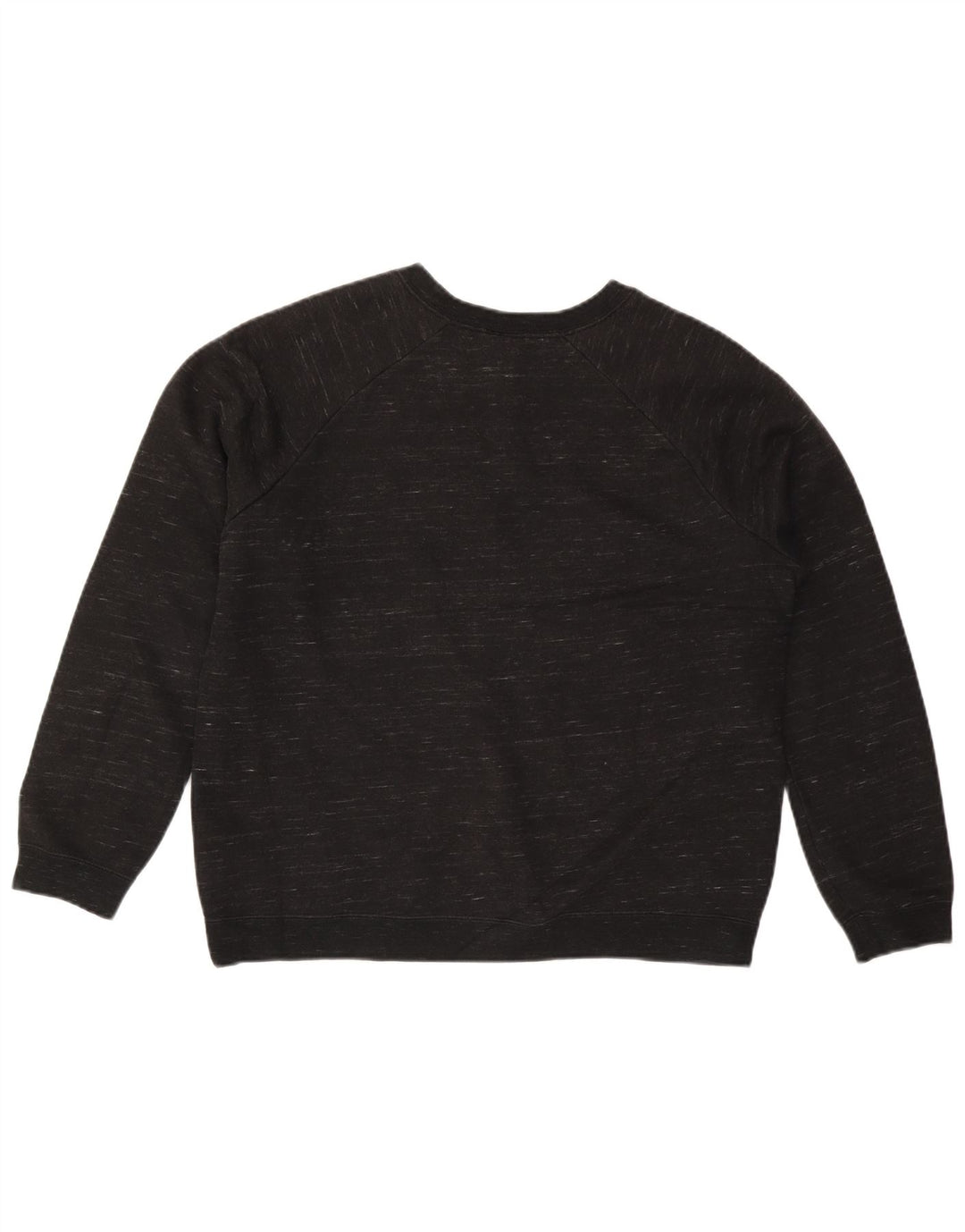 Moletom feminino Nike Jumper UK 16 grande algodão manchado preto