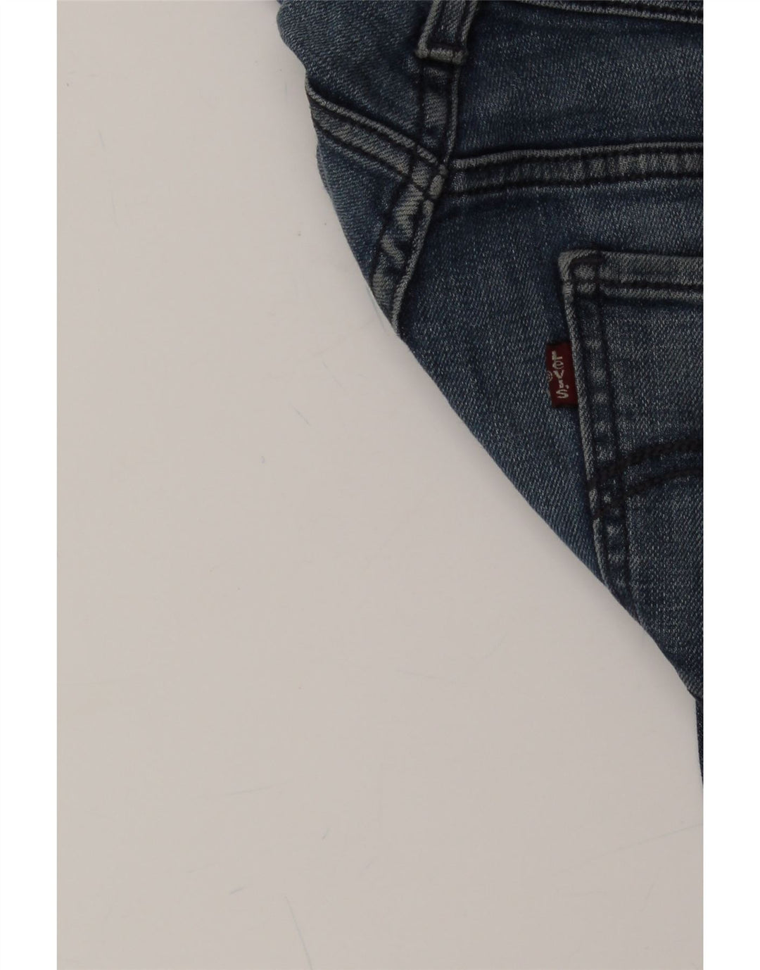 LEVI'S Womens 524 Super Low Slim Jeans W32 L32 Blue Cotton Vintage Levi's and Second-Hand Levi's from Messina Hembry 