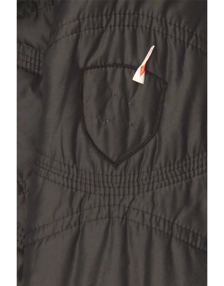 Jaqueta acolchoada feminina Perte by Krizia UK 12 médio preto