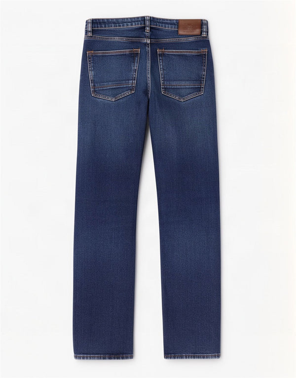 Marks & Spencer Mens Straight Jeans W32 L29 Blue Cotton