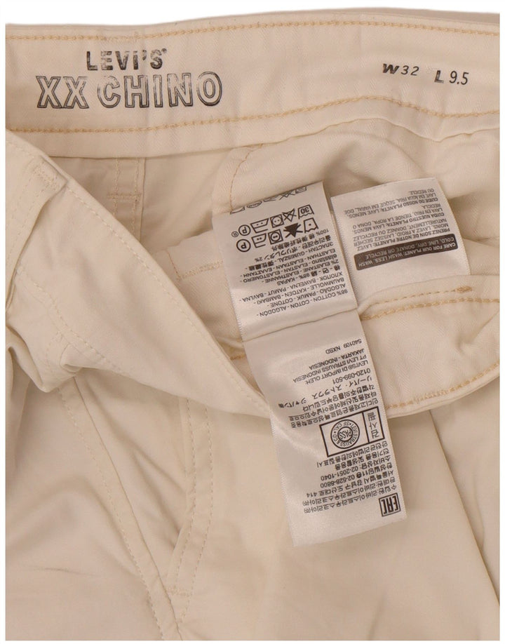 Shorts Chino Masculino Levi's W32 Médio Algodão Branco