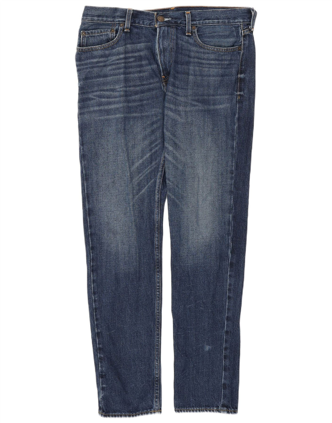 HOLLISTER Mens Jeans Slim W33 L32 Azul Algodão