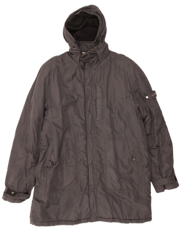 Casaco corta-vento masculino Henri Lloyd com capuz UK 44 2XL cinza