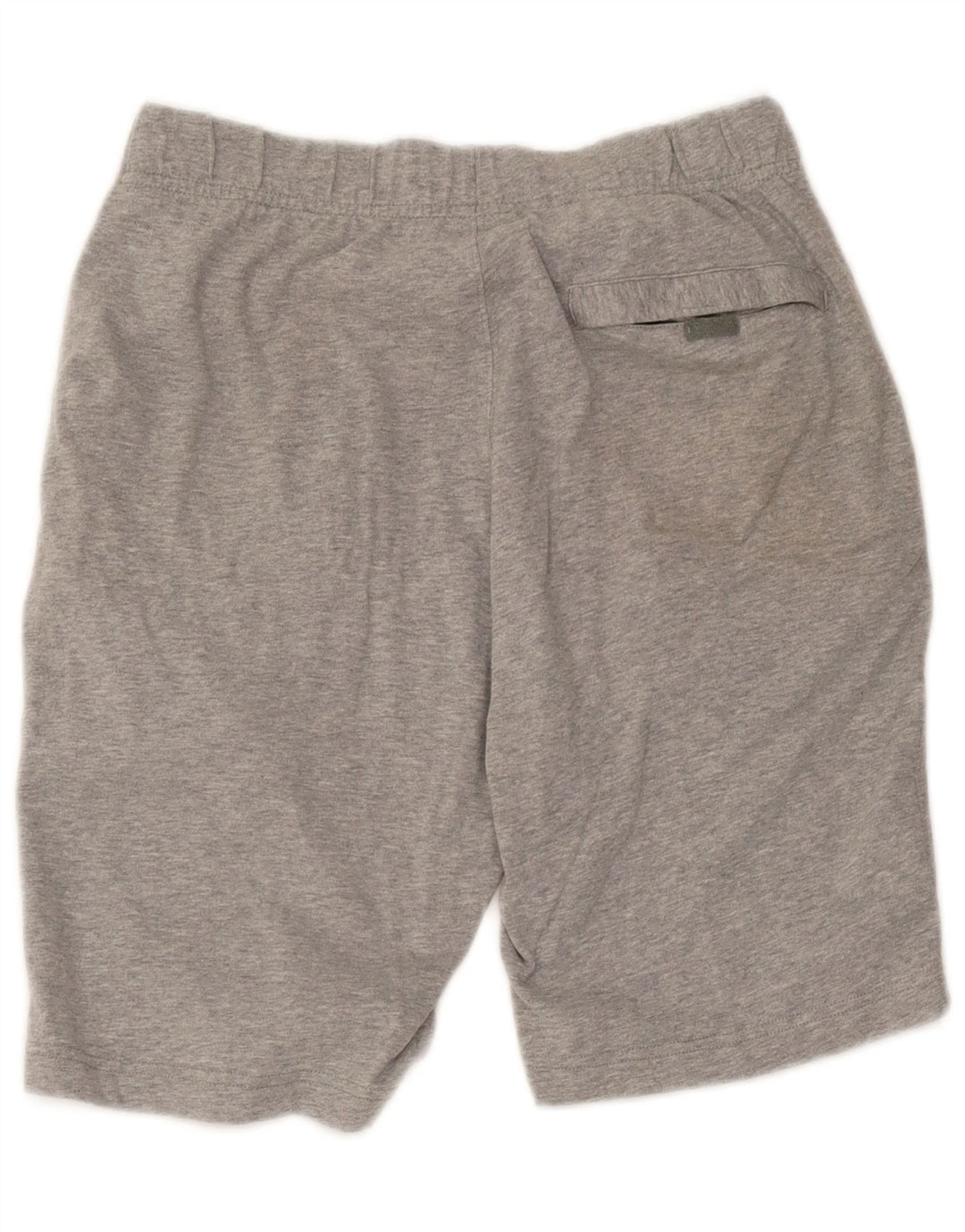 Shorts casuais masculinos Nike, algodão manchado cinza pequeno