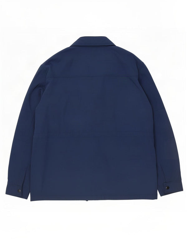 Jaqueta utilitária masculina com capuz Marks & Spencer Blue Harbor Reino Unido 46 3XL marinho