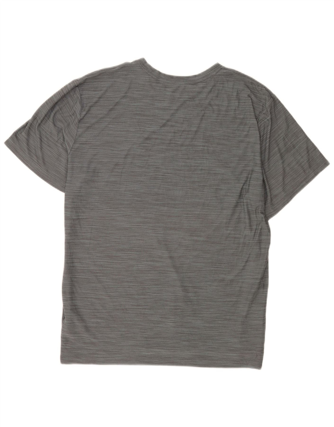 Camiseta masculina Nike Dri Fit Top XL cinza manchado de poliéster