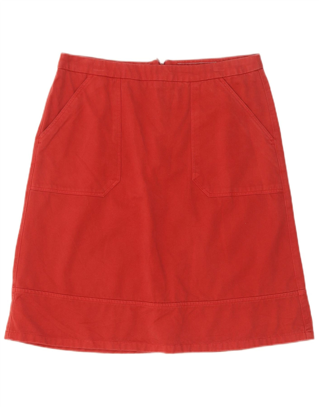 Saia evasê feminina Sergio Tacchini IT 42 médio W30 algodão vermelho