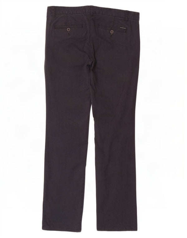 Calça Chino Slim Masculina Calvin Klein W32 L31 Algodão Listrado Preto