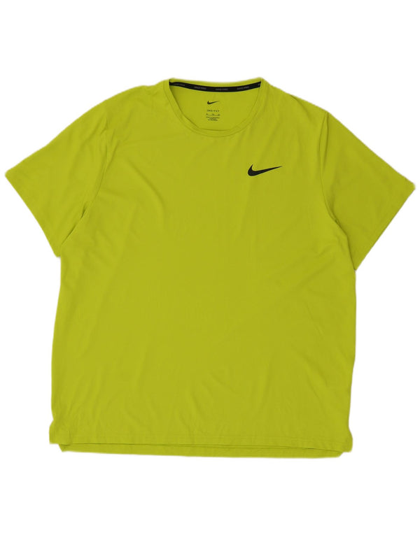 Camiseta Nike Masculina Dri Fit Top XL Verde Poliéster