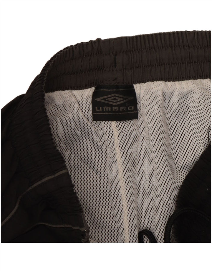 Umbro Mens Graphic Tracksuit Calça Joggers Médio Preto