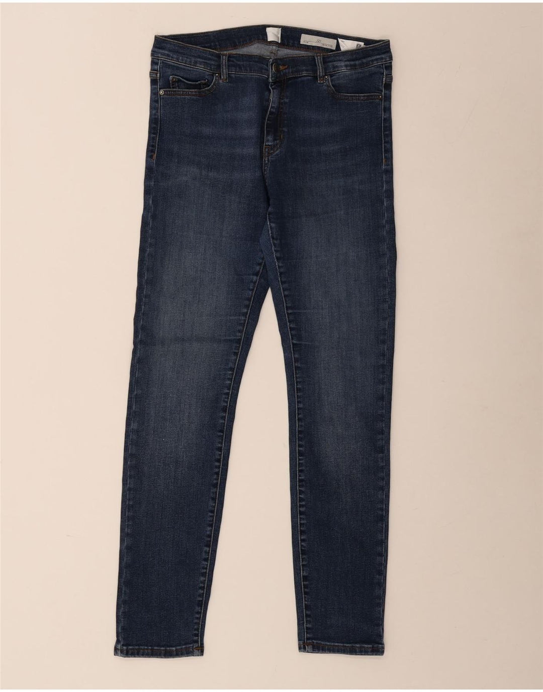 Hugo Boss Jeans Slim Feminino W30 L32 Azul Algodão