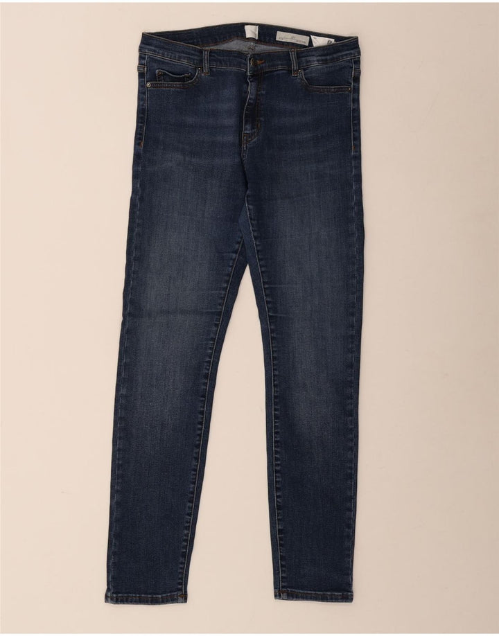 Hugo Boss Jeans Slim Feminino W30 L32 Azul Algodão